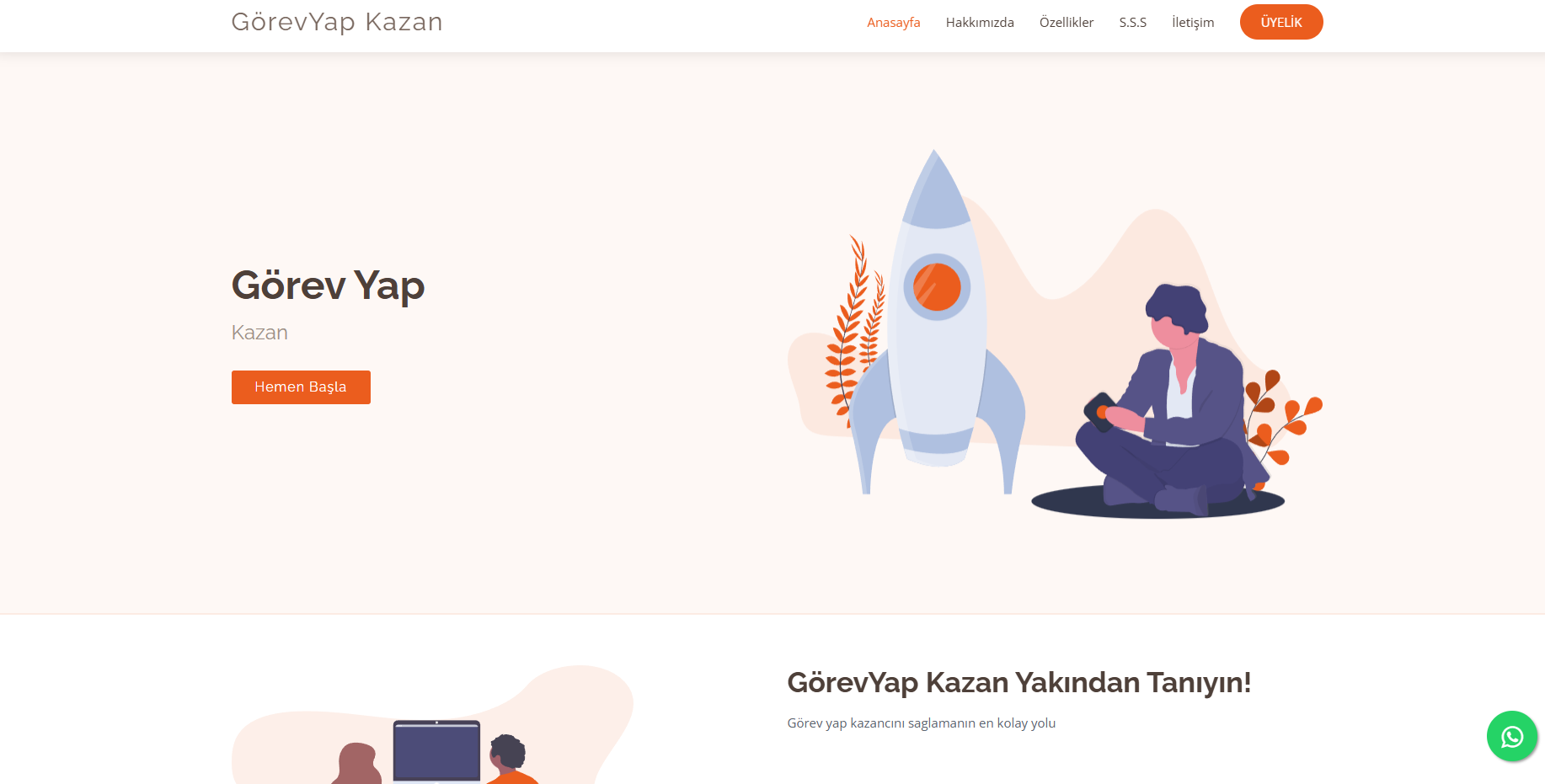 Görev Yap Kazan Yazılımı V2